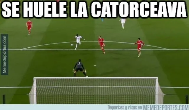 Memes Real Madrid vs Liverpool