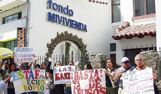 Techo Propio Las Garzas: diez años paralizado