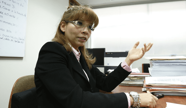 Fiscal superior coordinadora Marita Barreto   