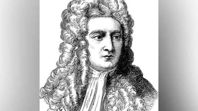 Isaac Newton describió la ley de la gravitación universal. Foto: difusión.