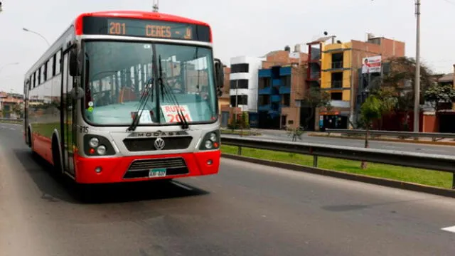 Corredor Rojo. Foto: ATU   