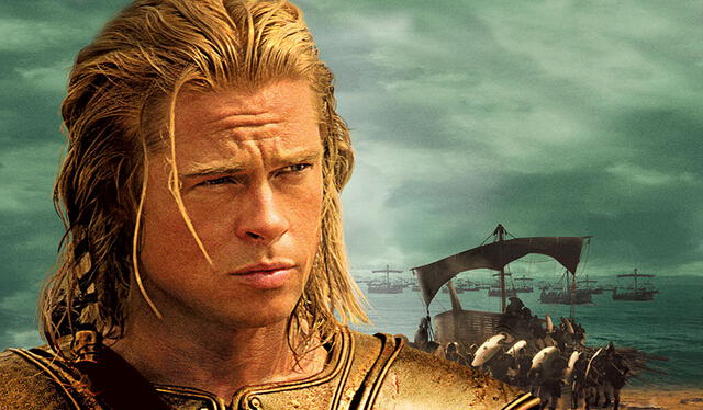 Troya es una película del 2004, protagonizada por Brad Pitt, Eric Bana y Orlando Bloom. Foto: Warner Bros