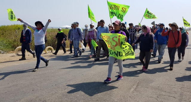 Ciudadanos de la provincia de Islay se opusieron el proyecto minero Tía María. Foto: La República    