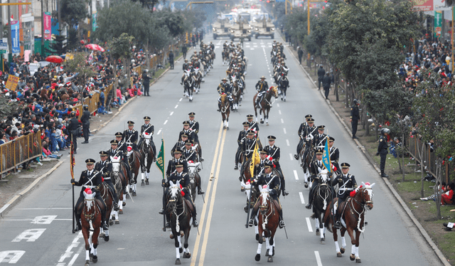 Al igual que en 2020, este año tampoco se realizará el desfile militar, debido a la COVID-19. Foto: Sepres