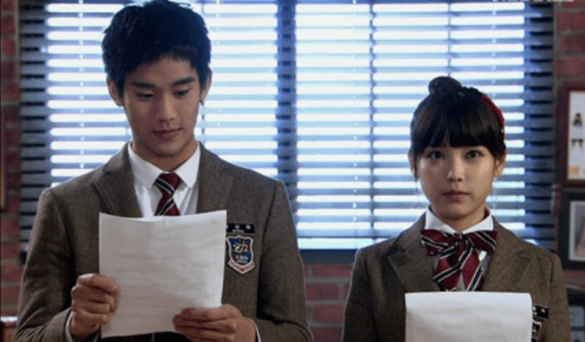 Kim Soo Hyun y IU en "Dream high". Foto: KBS2 