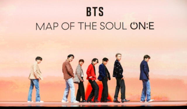 Fotografías de Map of the soul ON:E de BTS. Foto: Yonhap