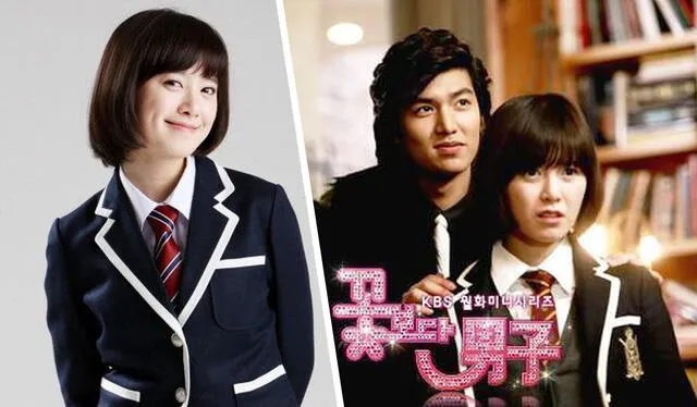 Goo Hye Sun como Jan Di en "Boys over flowers". Foto: KBS   