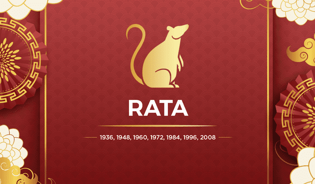 La rata es considerada uno de los animales más inteligentes y valiosos del horóscopo chino. Foto: composición LR
