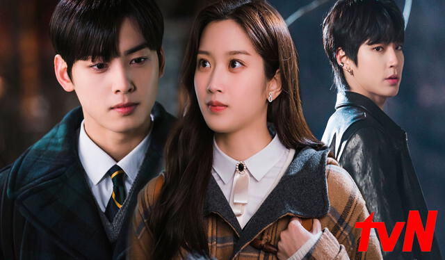 Todo sobre los episodios 9 y 10 del drama True beauty de Cha Eun Woo, Moon Ga Young y Hwang In Yeop. Foto: composición LR / tvN