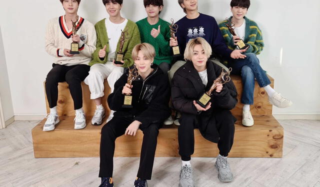 El septeto BTS arrasó con los Seoul Music Awards 2021. Foto: Big Hit