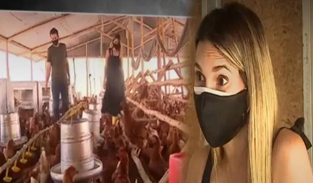  María Grazia Gamarra puso en marcha su nuevo negocio ante crisis económica. Foto: captura de América TV   