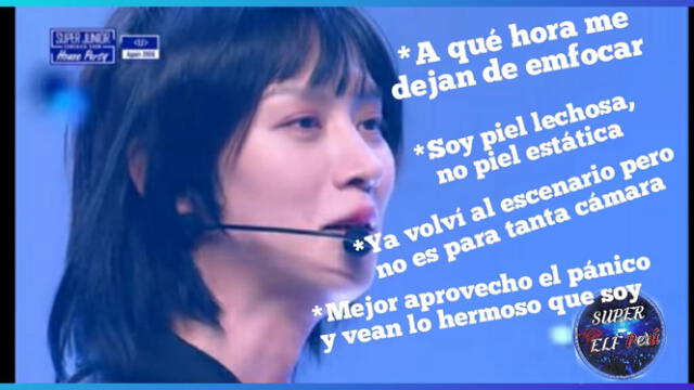 Memes sobre el Comeback show. Foto: Super ELF Perú