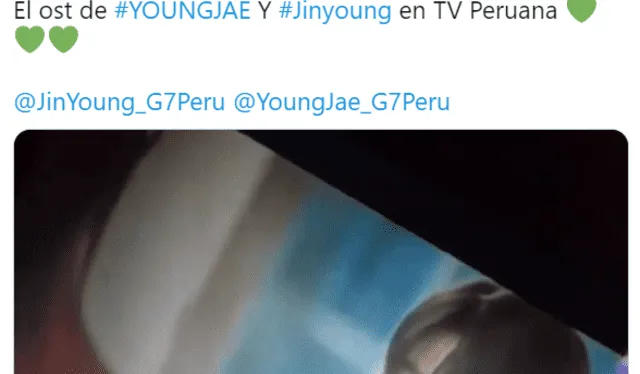 Reacciones de los fans de Jinyoung tras el estreno de Cuando mi amor florece. Foto: captura Twitter / @sunshi17_96 Reacciones de los fans de Jinyoung tras el estreno de Cuando mi amor florece. Foto: captura Twitter / @sunshi17_96