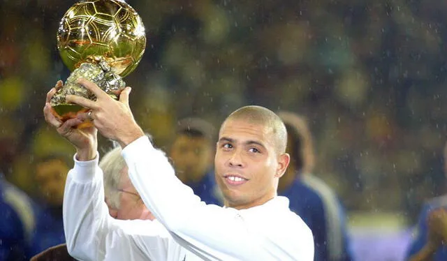 Ronaldo Nazário llegó desde Brasil y en el 2002 se llevó el círculo dorado. Foto: Marca