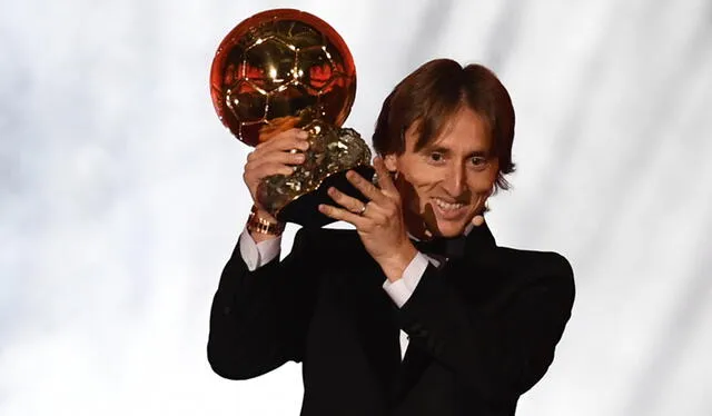 El croata Luka Modric fue el último que ganó este premio. Foto: AFP