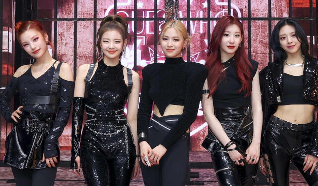 ITZY en promocional de "Mafia in the morning". En marzo, el grupo formó parte del lineup de KCON:TACT 3. Foto: JYP