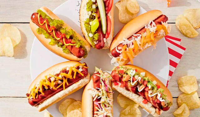 Existen diversas variedades de hot dog en Estados Unidos, según la ciudad. Foto: Walmart