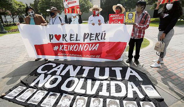 Convocatoria. Diversos sectores anunciaron la marcha Keiko no va para este 22 de mayo. Foto: Félix Contreras/La República