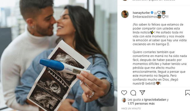 Ivana Yturbe y Beto da Silva se convertirán en padres. Foto: captura Instagram