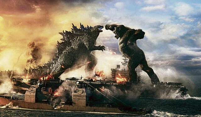 Duelo de gigantes. Llegó la hora de disfrutar a Godzilla y a King Kong frente a frente.
