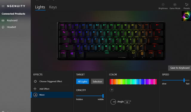 HyperX NGENUITY. Foto: captura LR