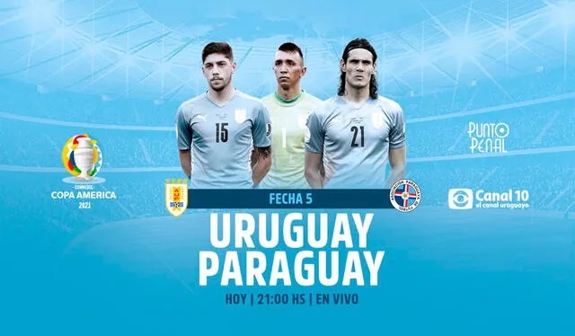 Canal 10 es una de las tres señales en abierto encargada de pasar el Uruguay vs. Paraguay en el país charrúa. Foto: Punto_Penal/Twitter