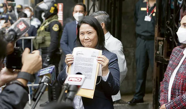 Giro. Keiko Fujimori criticaba a Sagasti, ahora lo busca. Foto: Marco Cotrina / La República