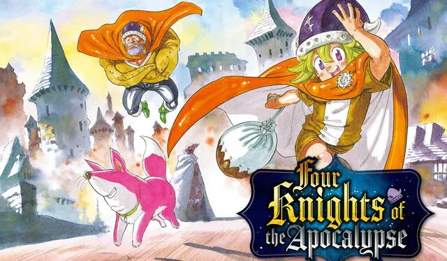 Four knights of the apocalypse. Foto: Kōdansha