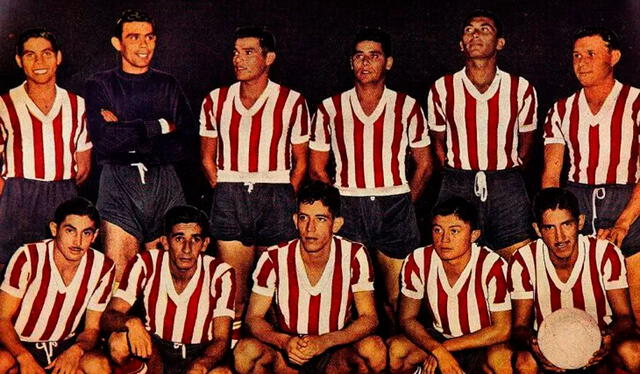 Selección paraguaya que se impuso a Brasil en la final de la Copa América 1953. Foto: Última Hora