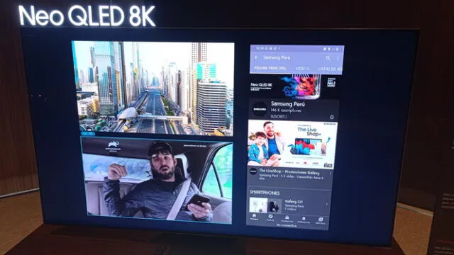 Samsung estrena su nueva línea de televisores NEO Q-LED a 8K en Perú