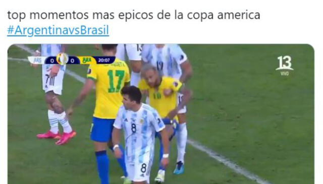 Mejores memes de la final de Copa América 2021. Foto: captura Twitter Mejores memes de la final de Copa América 2021. Foto: captura Twitter