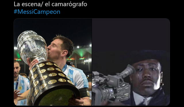 Memes del Brasil vs. Argentina. Foto: captura de Twitter Memes del Brasil vs. Argentina. Foto: captura de Twitter