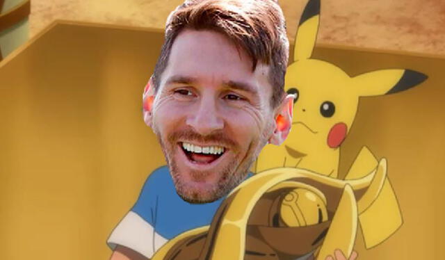Messi meme Pokémon. Foto: captura de Twitter Messi meme Pokémon. Foto: captura de Twitter