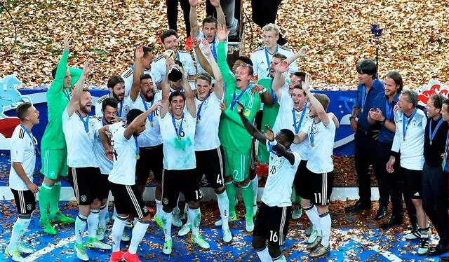Alemania fue el campeón de la última Copa Confederaciones, disputada en 2017. Foto: EFE
