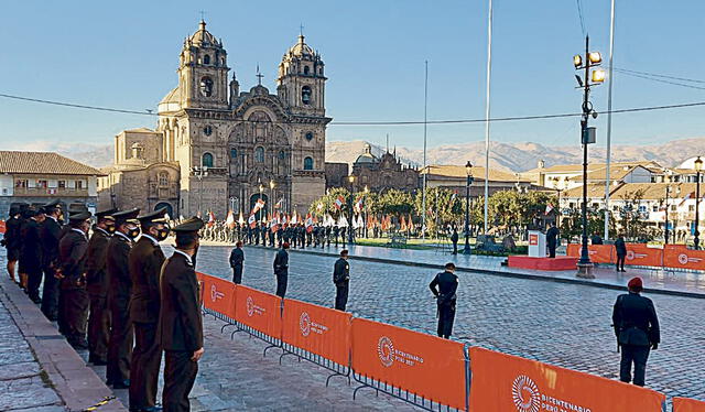Ciudad imperial. La celebración del bicentenario fue una fiesta en el Cusco. Foto: difusión