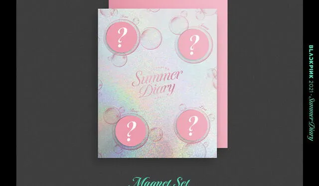 Contenido del Summer Diary 2021 de BLACKPINK. Foto: Facebook de BLACKPINK