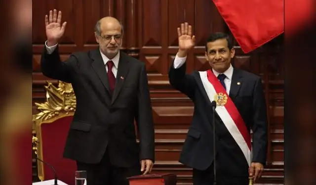 Ceremonia de juramentación de Ollanta Humala. Foto: EFE