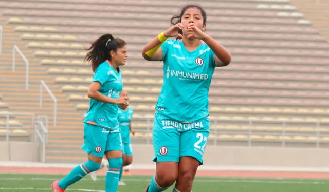 Milena Tomayconsa es la mayor goleadora de Universitario (11 tantos). Foto: Club Universitario de Deportes/Flickr