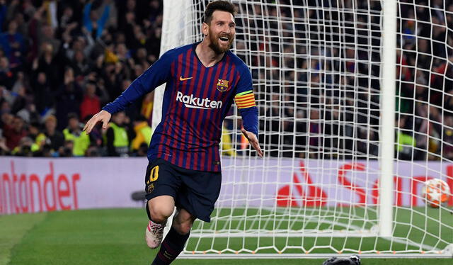 Lionel Messi anotó 672 goles con la camiseta del Barcelona. Foto: AFP