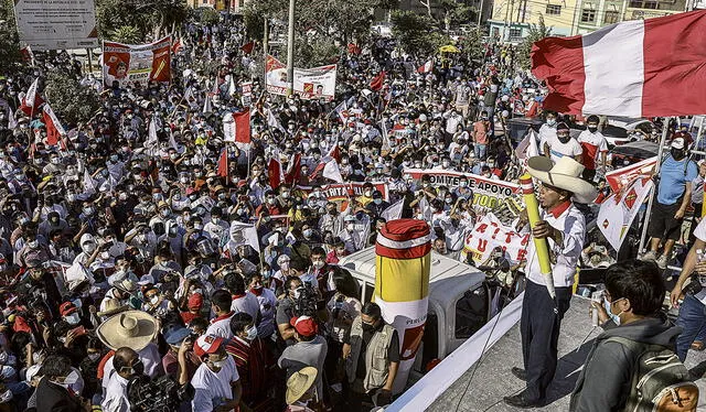 Finanzas. Apuntan a fondos ilícitos en campaña de Castillo. Foto: Aldair Mejía/La República