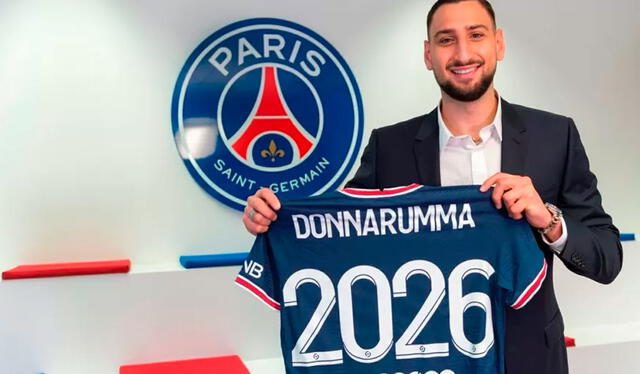 Donnarumma firmó contrato con el Paris Saint Germain hasta 2026. Foto: PSG