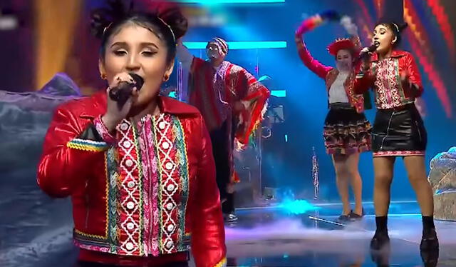  Milena Warthon interpretó una versión en rock de "Valicha" en la edición del 5 de agosto de 2021 de La voz Perú. Foto: composición LR 