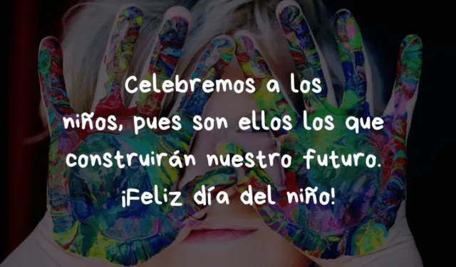 Imágenes de celebración por el Día del Niño Peruano. Foto: frasesconemoción.com