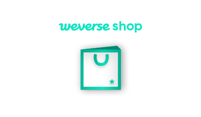 Logo de Weverse shop. Foto: captura Weverse
