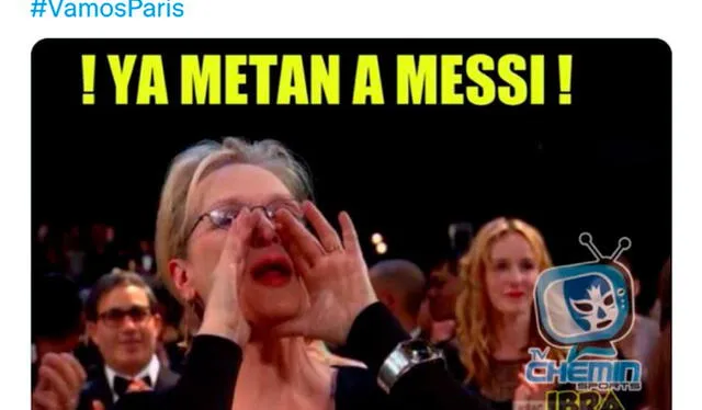 Mejores memes del debut de Messi con el PSG. Foto: captura Twitter
