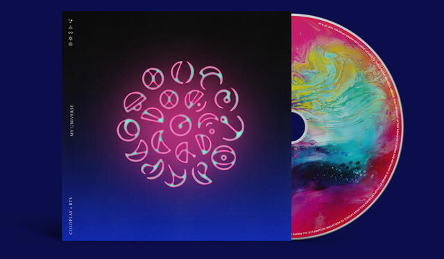 Versión física de "My Universe". Foto: Coldplay Store
