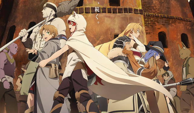 Mushoku Tensei - parte 2, póster promocional. Foto: Funimation