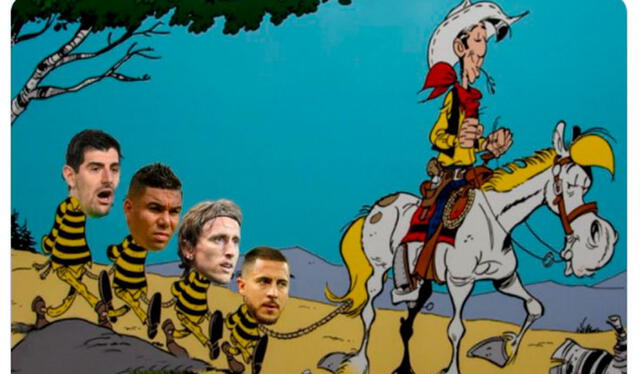 Mejores memes del Sheriff 2-1 Real Madrid por la Champions League. Foto: captura de Twitter