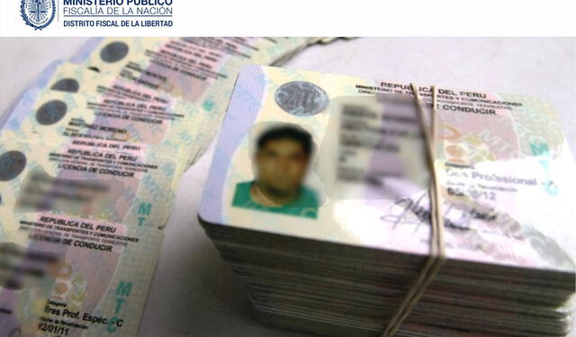 Gran cantidad de brevetes eran obtenidos de manera fraudulenta. Foto: MP