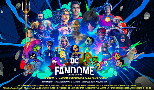 El DC FanDome 2021 traerá novedades de sus mejores películas y series del universo DC. Foto: composición / DC Comics